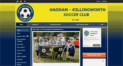 Desktop Screenshot of hksoccer.org