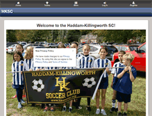 Tablet Screenshot of hksoccer.org